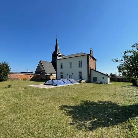 Presbytere Avec Piscine Chauffee ヴィラ Bosc-Geffroy